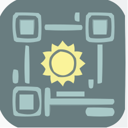Mini QR logo