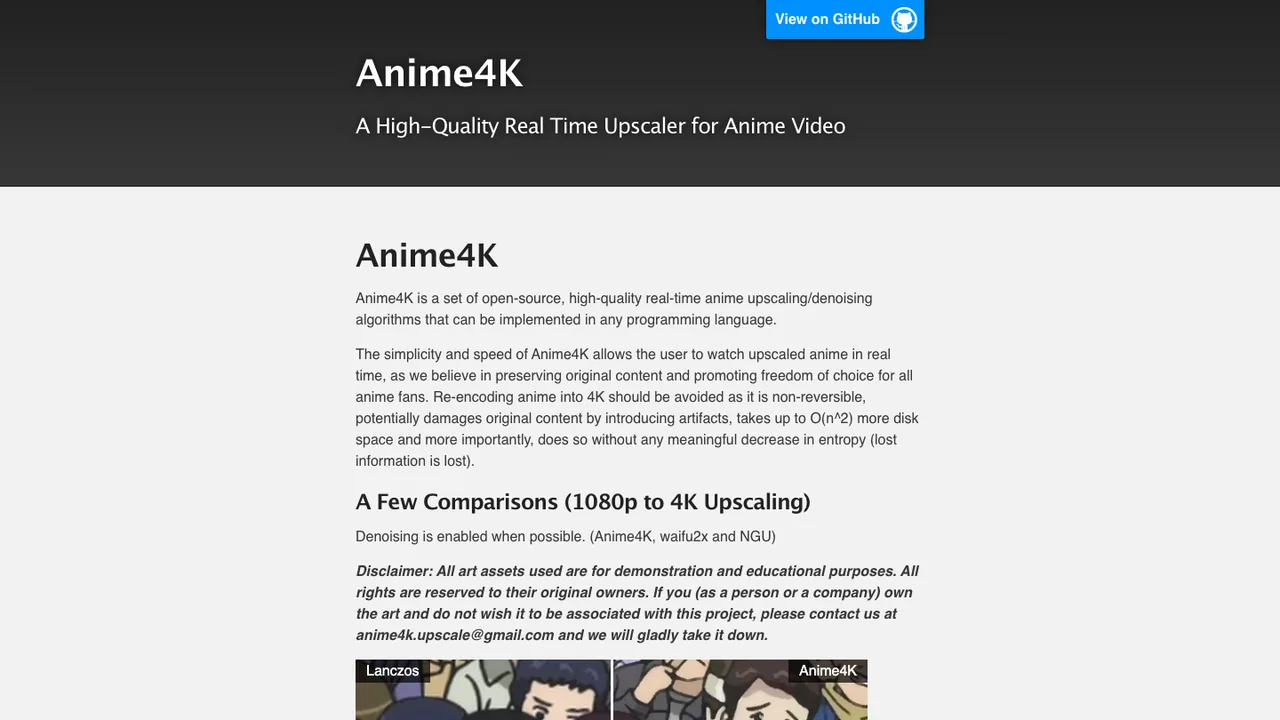 Anime4K screenshot