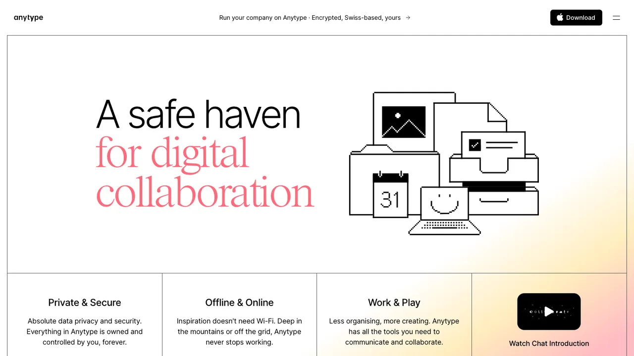 Anytype screenshot