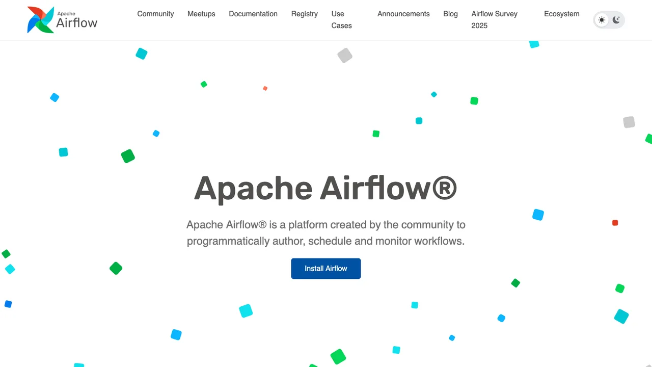Apache Airflow screenshot