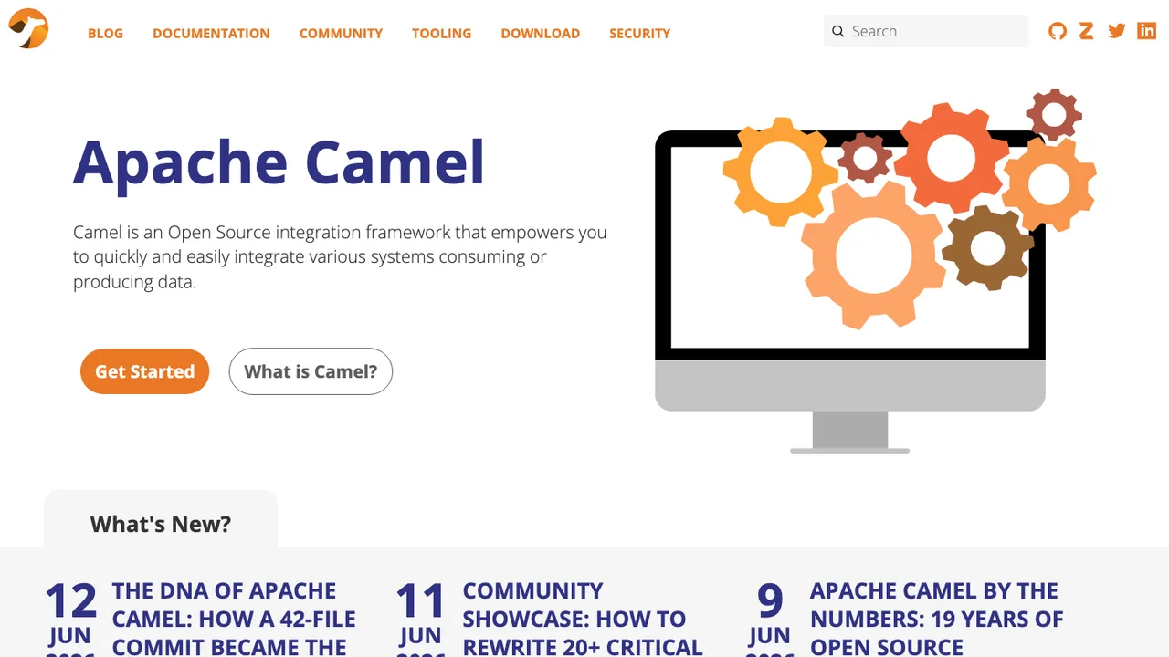 Apache Camel screenshot
