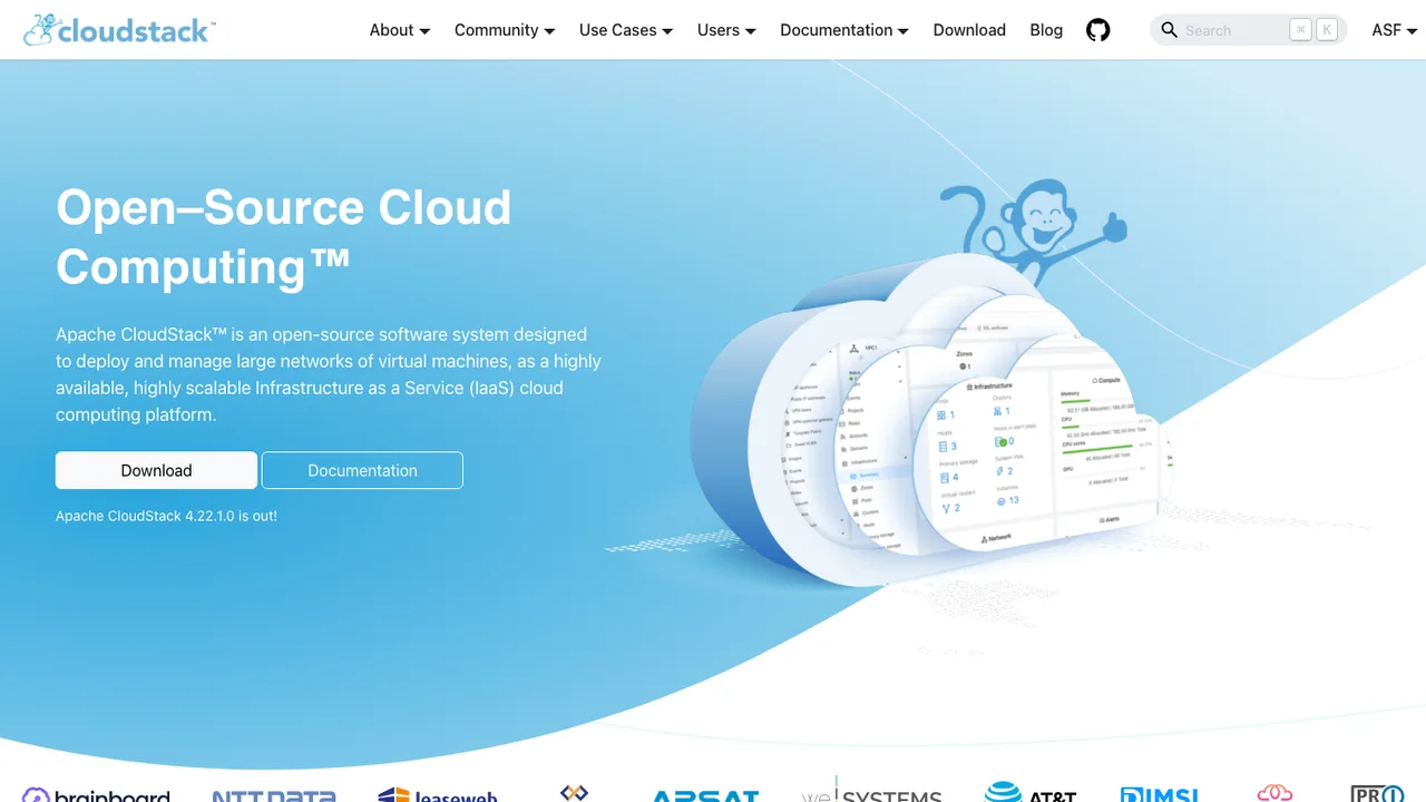 Apache CloudStack screenshot