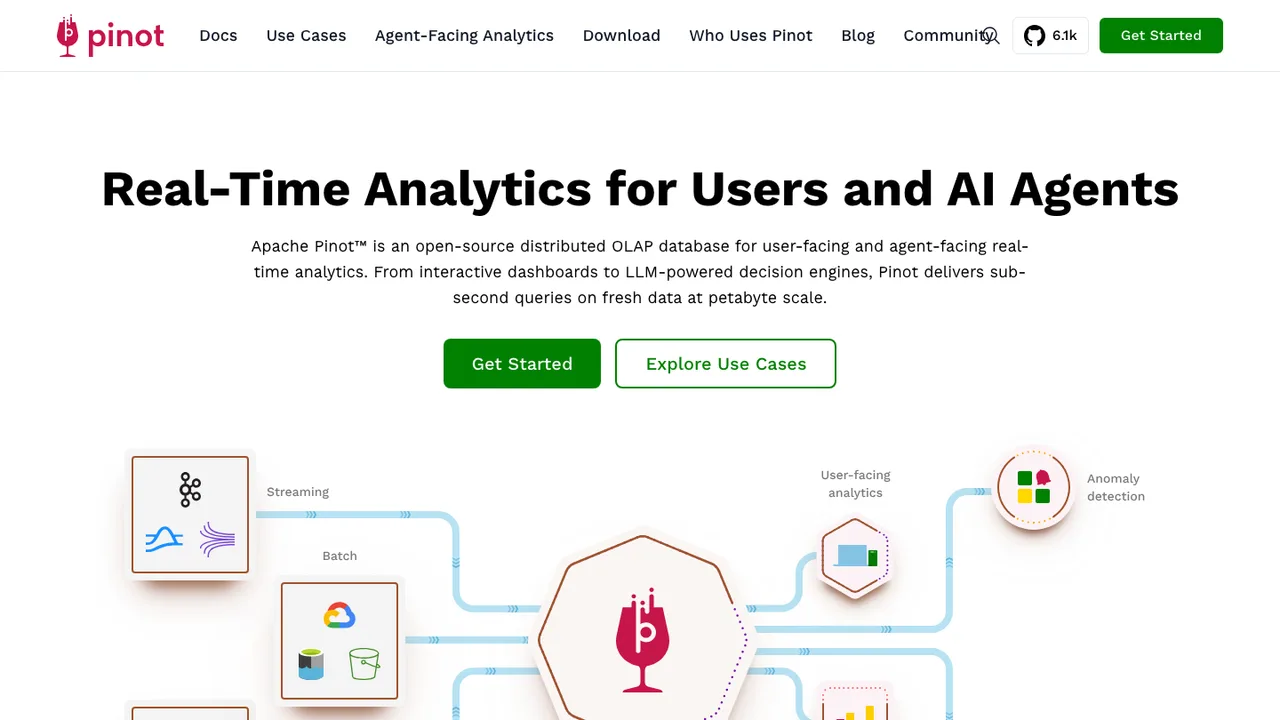 Apache Pinot screenshot