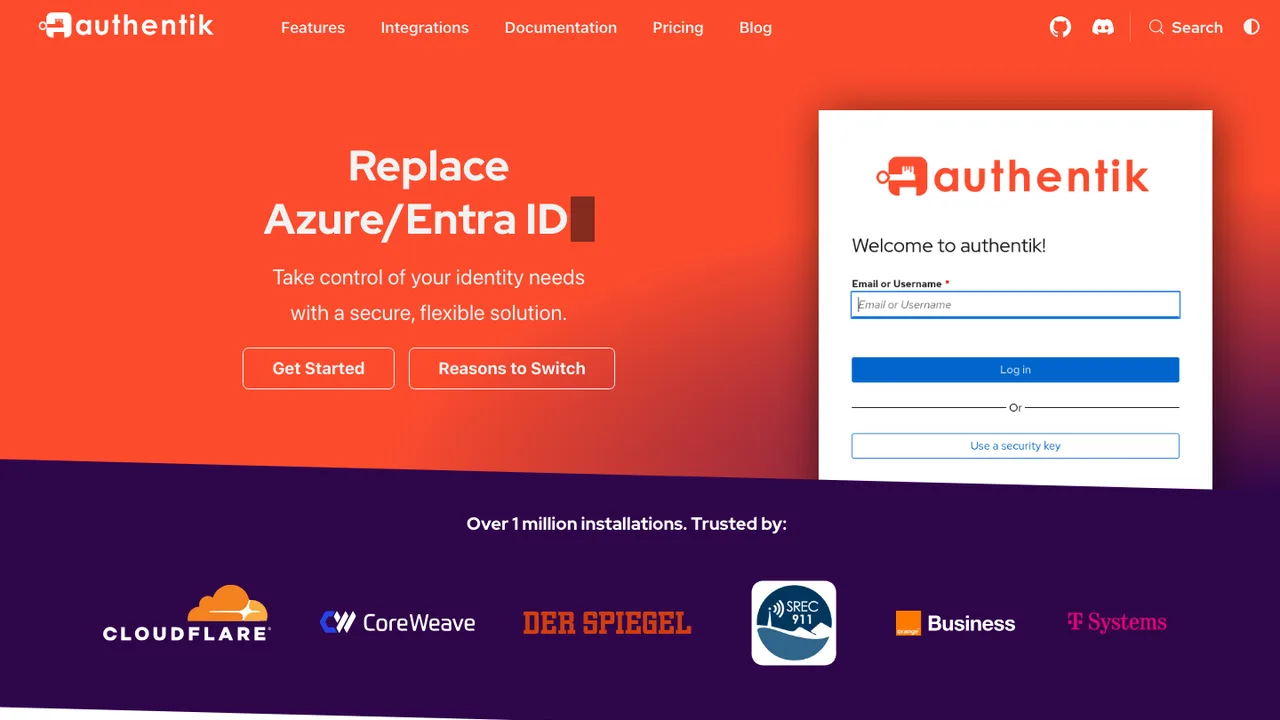 authentik screenshot