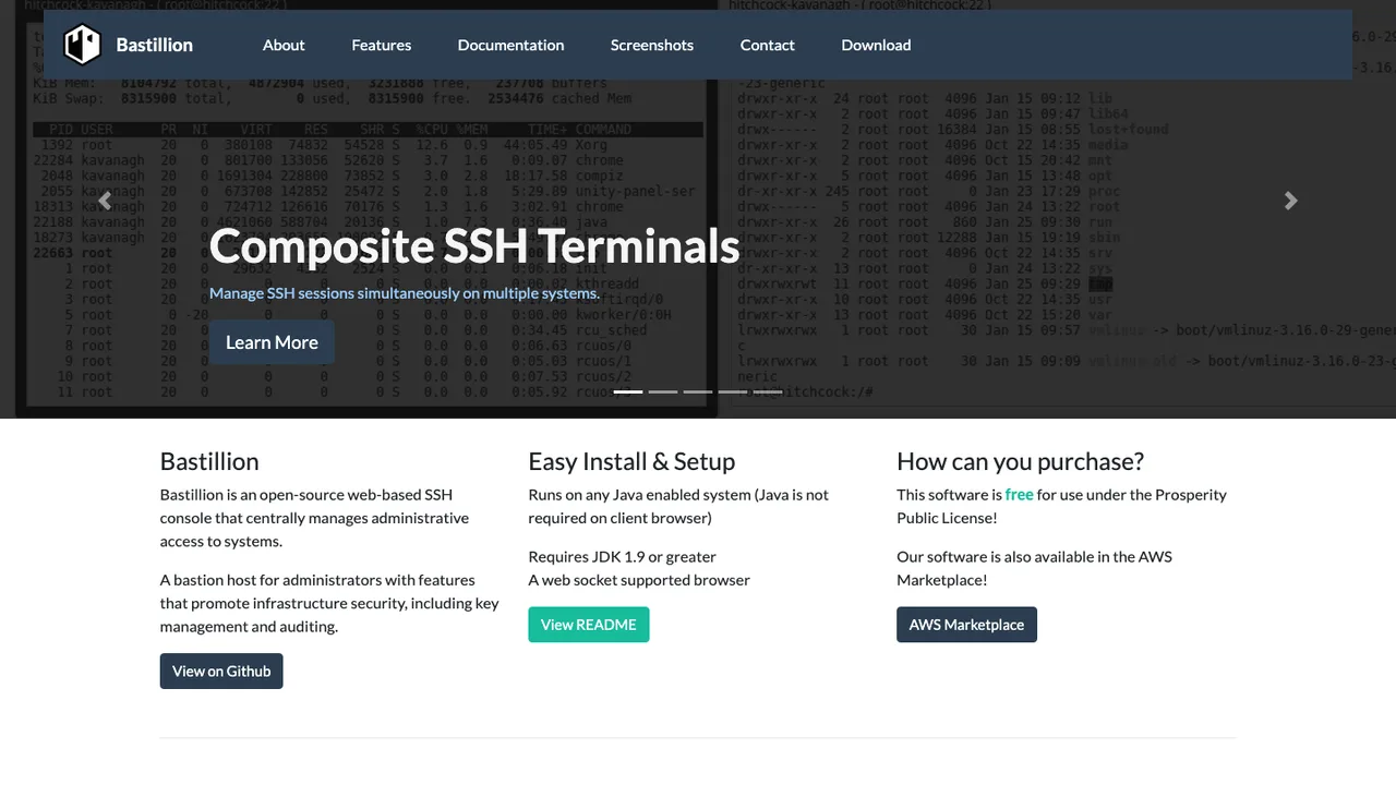 Bastillion screenshot