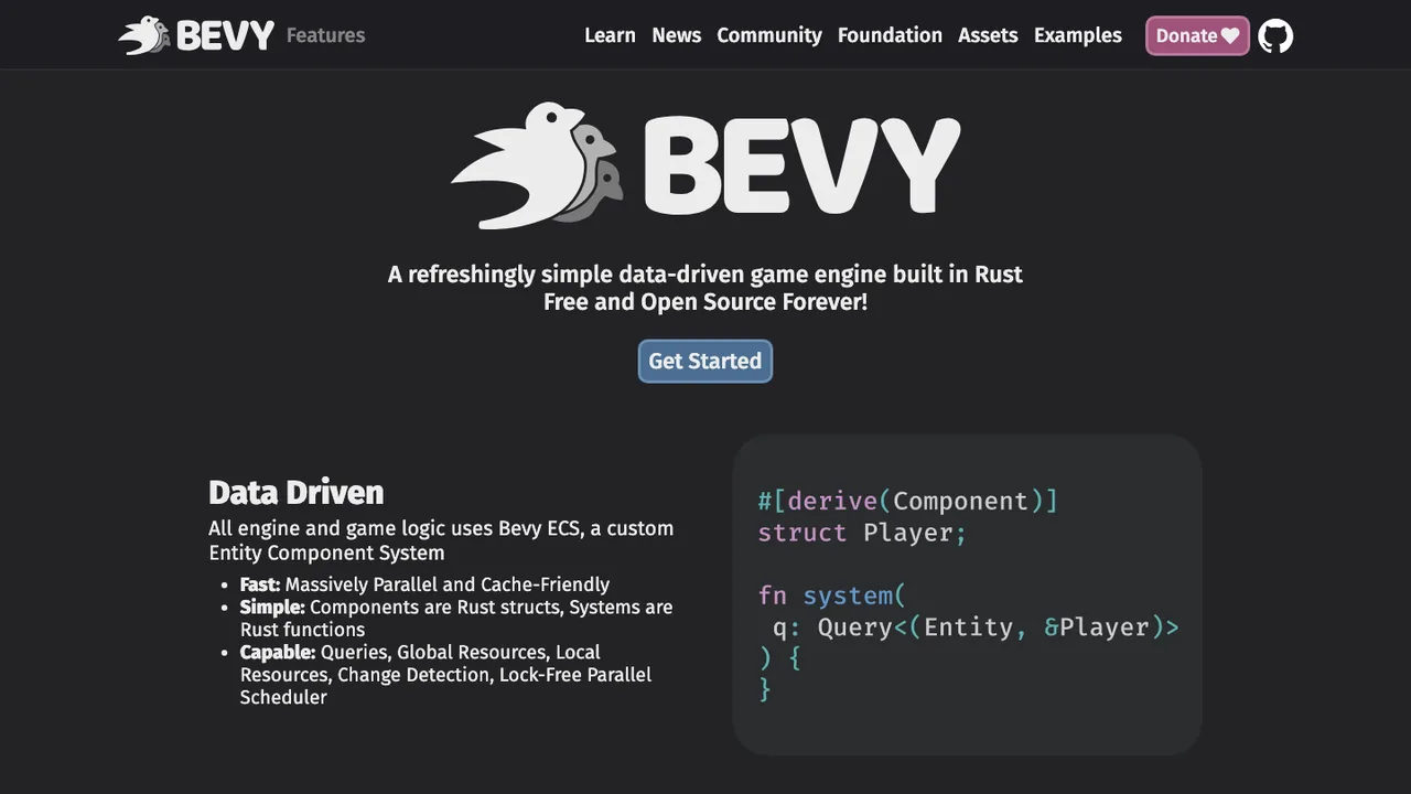 Bevy screenshot