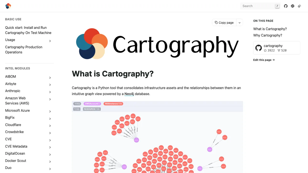 Cartography screenshot