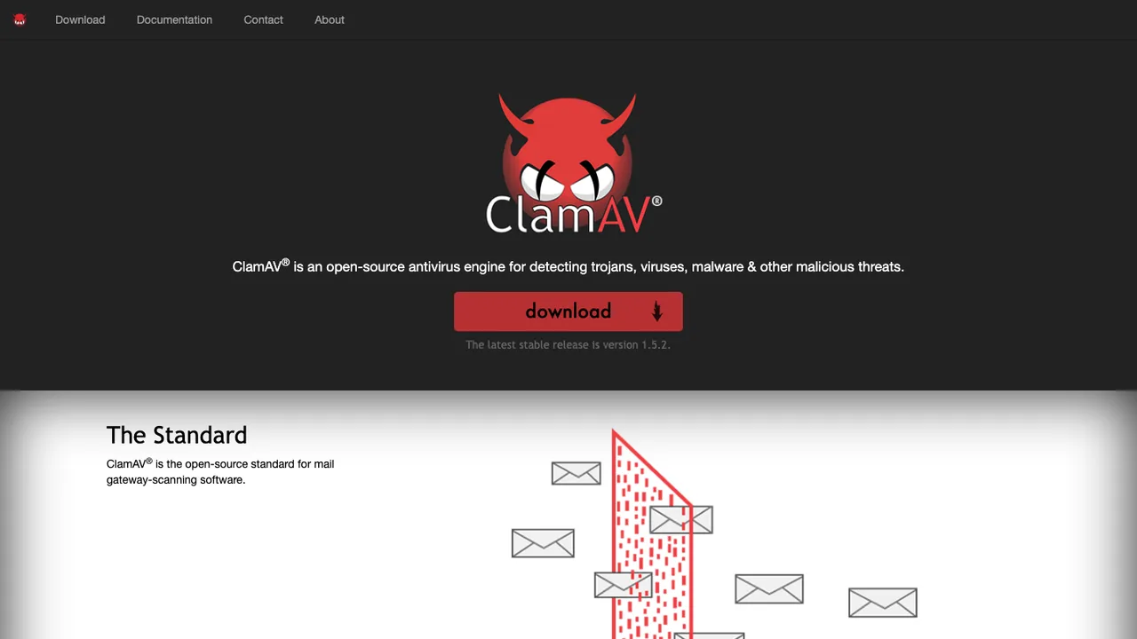 ClamAV screenshot
