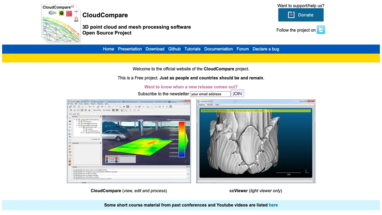 CloudCompare screenshot