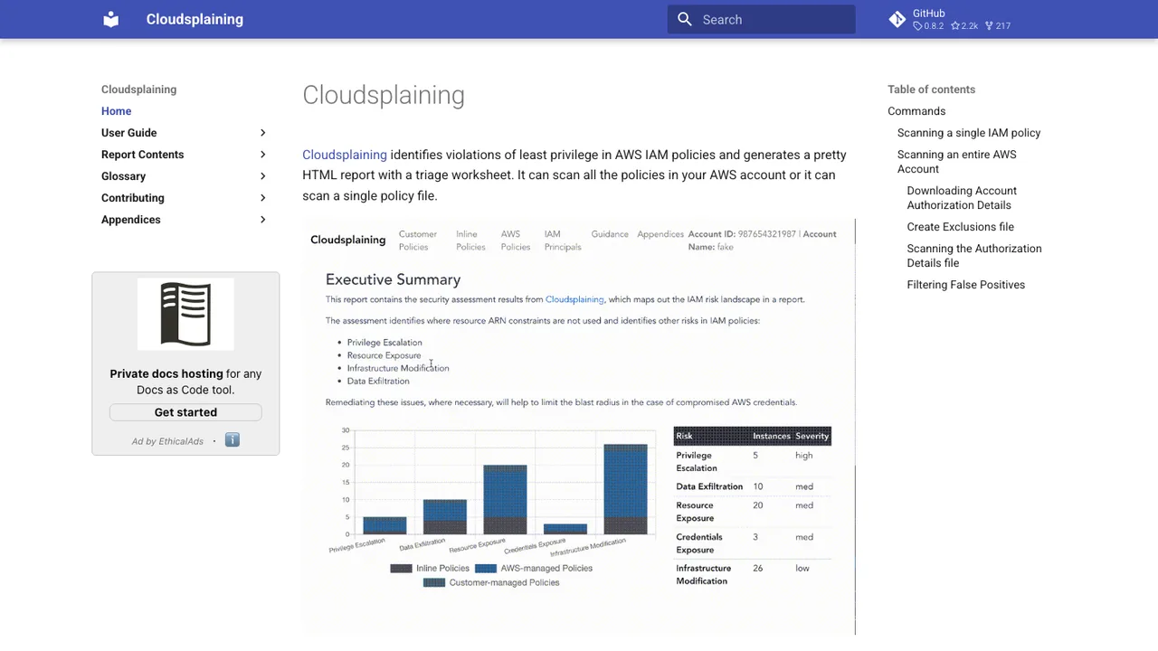 Cloudsplaining screenshot