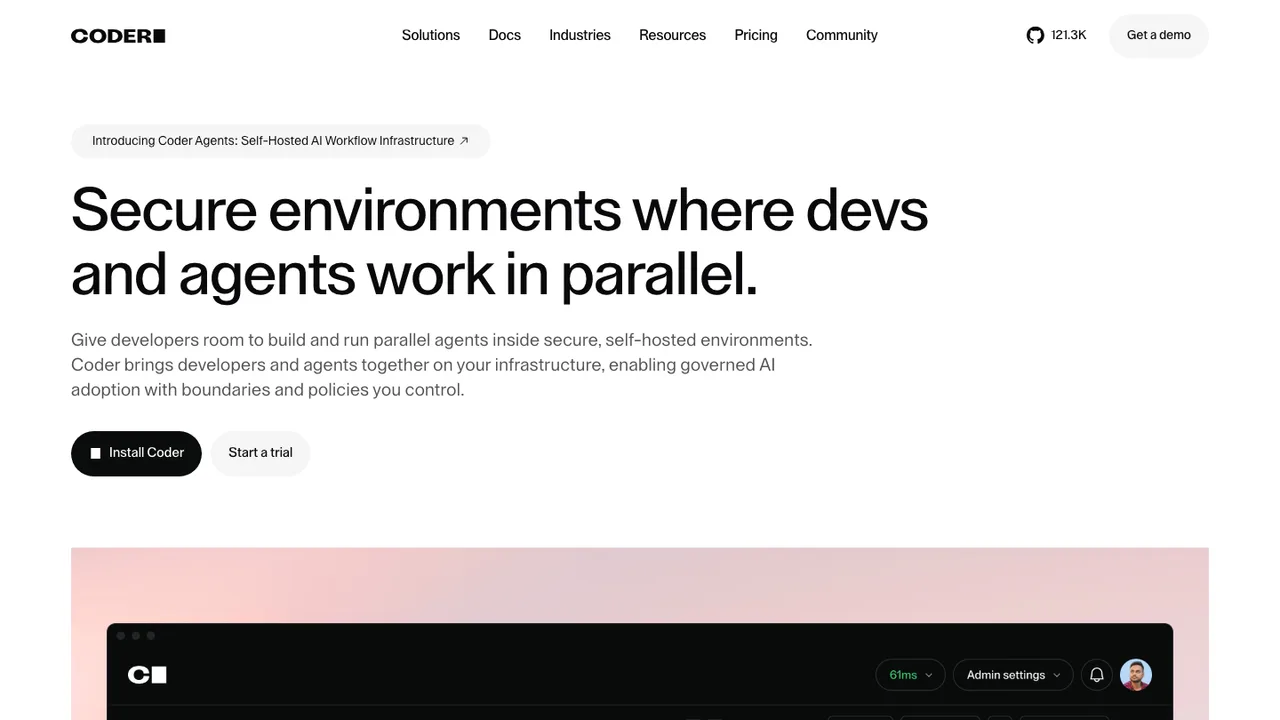 code-server screenshot