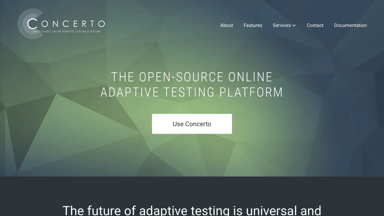 Concerto Platform screenshot