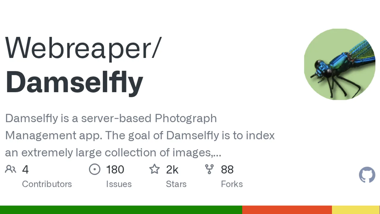 Damselfly screenshot