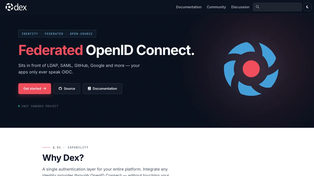 Dex screenshot