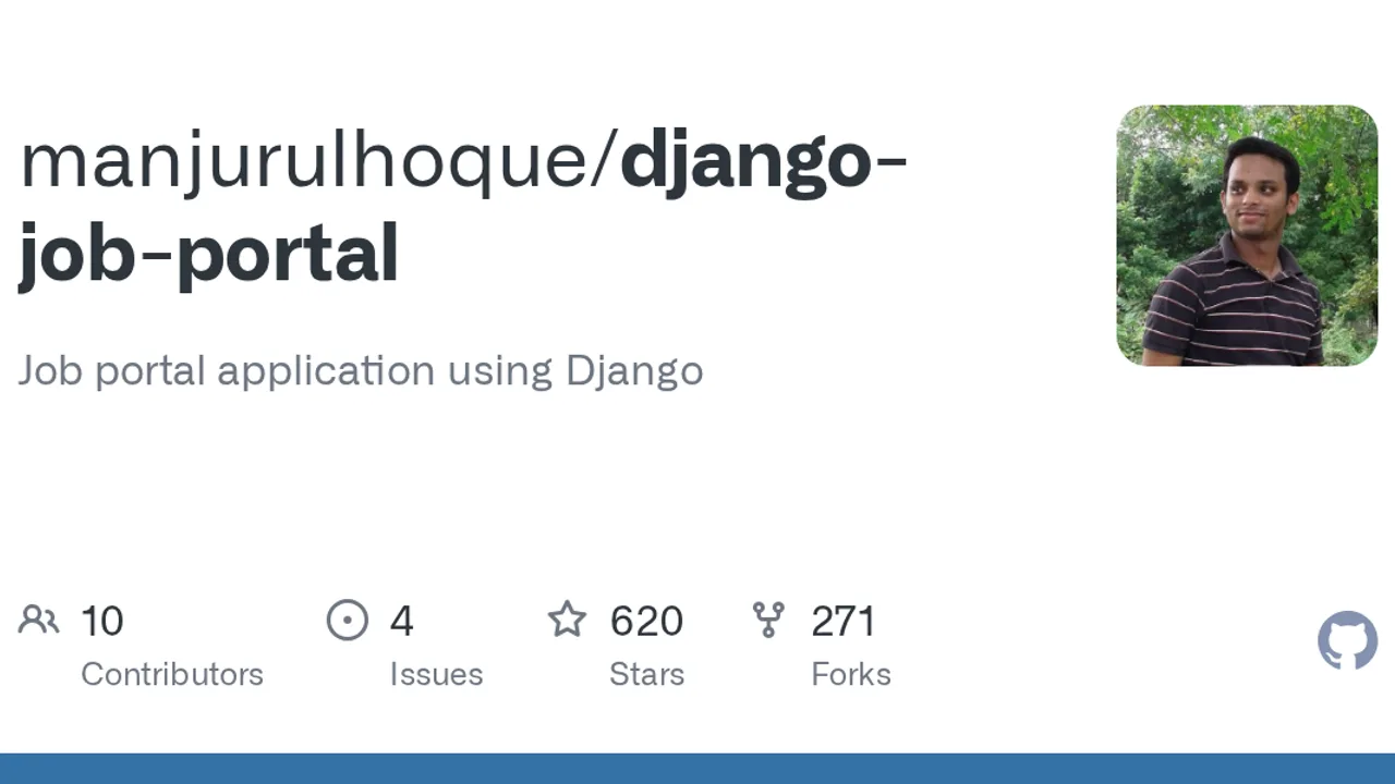 Django Job Portal screenshot
