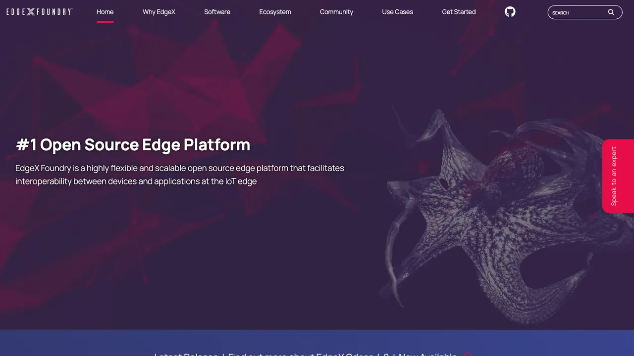 EdgeX Foundry screenshot