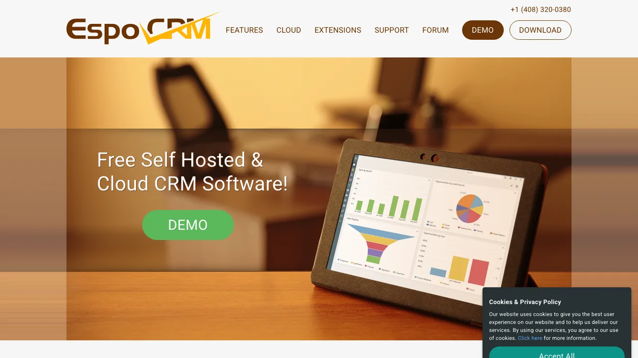 EspoCRM screenshot