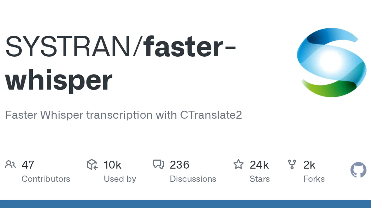 faster-whisper screenshot