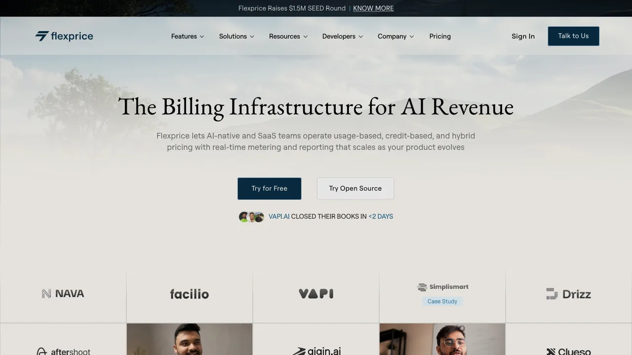 Flexprice screenshot