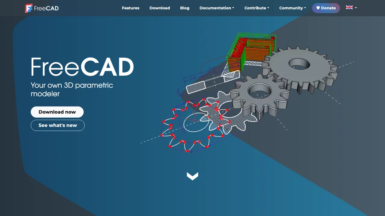 FreeCAD screenshot
