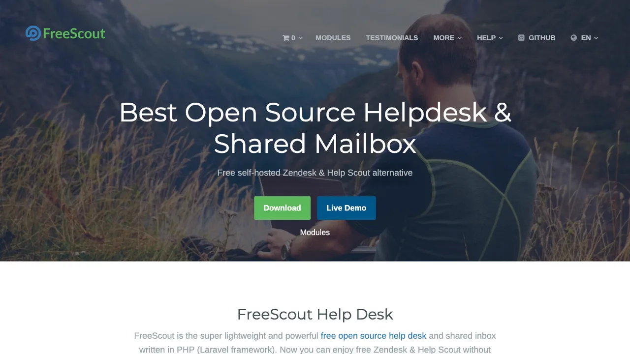 FreeScout screenshot