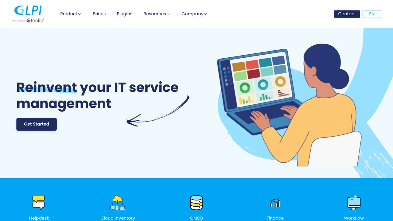 GLPI screenshot