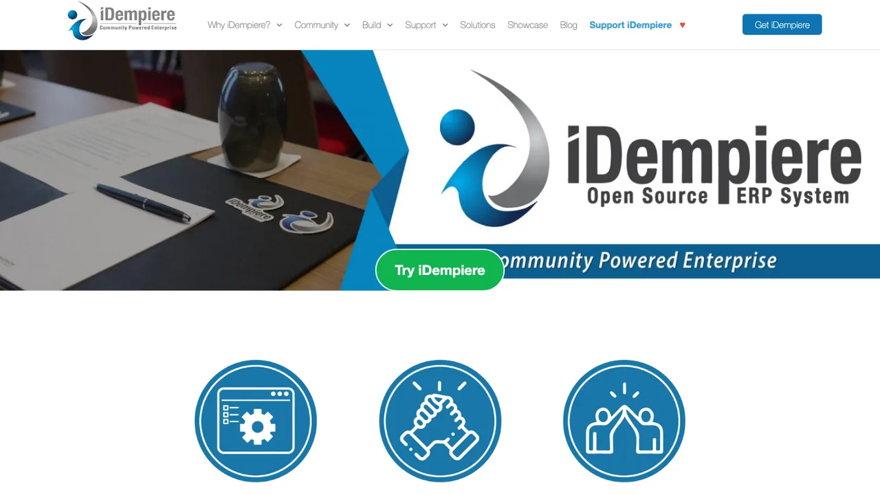 iDempiere screenshot