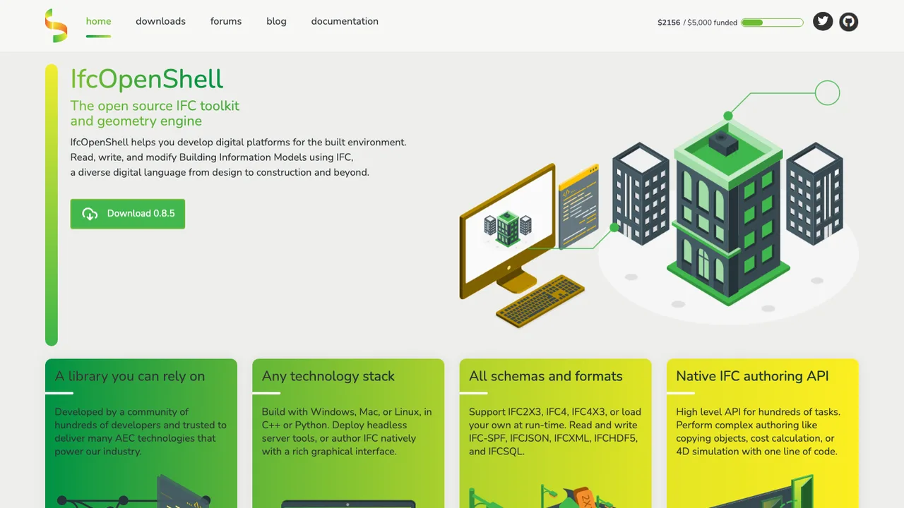 IfcOpenShell screenshot
