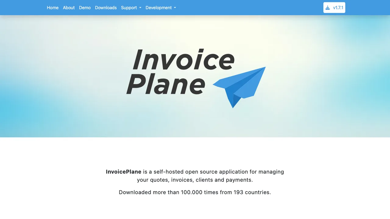InvoicePlane screenshot