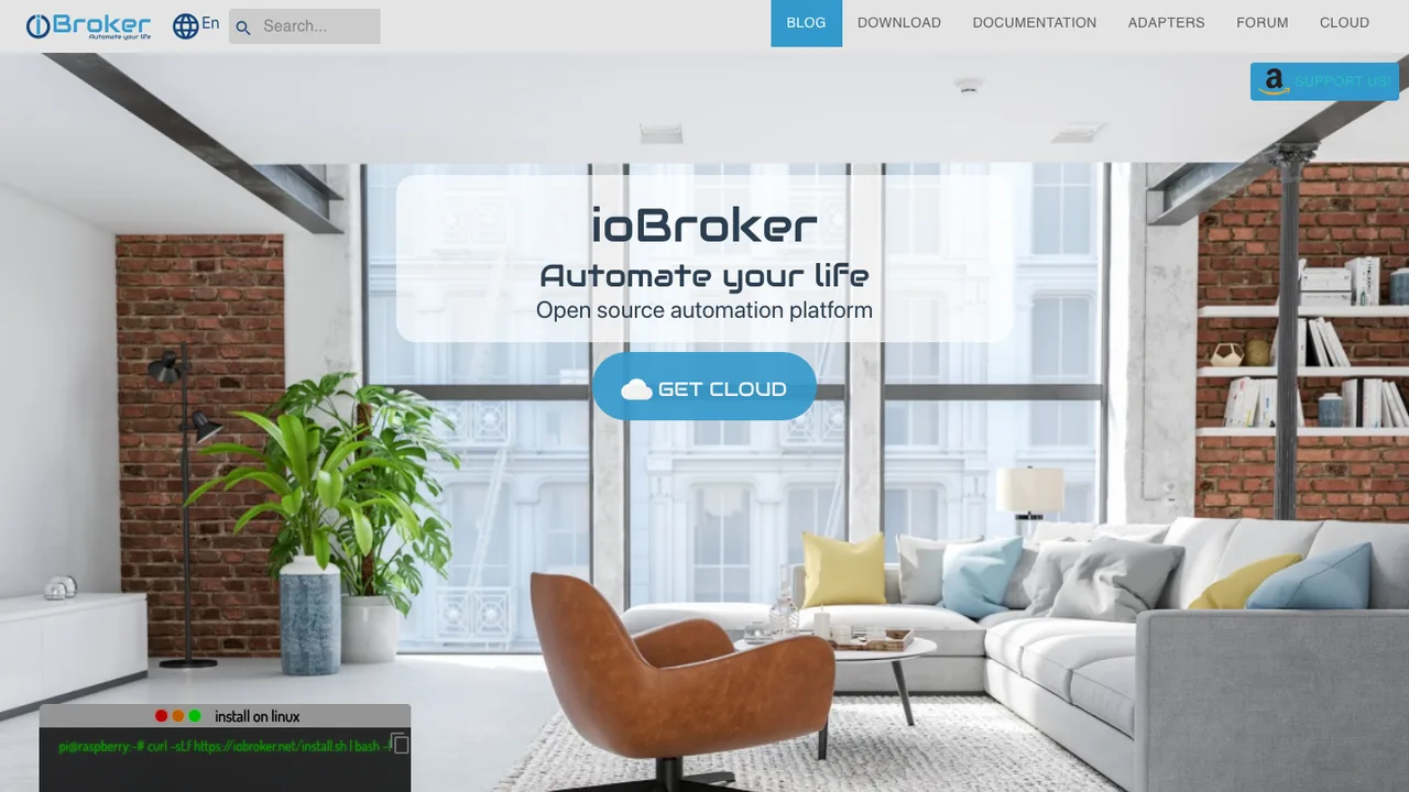 ioBroker screenshot