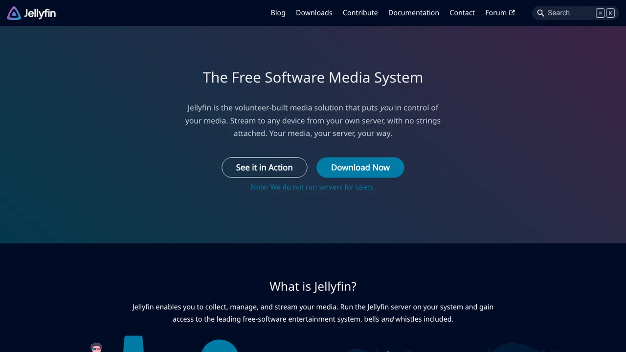 Jellyfin screenshot