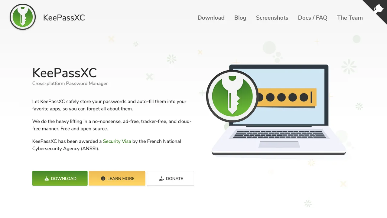KeePassXC screenshot