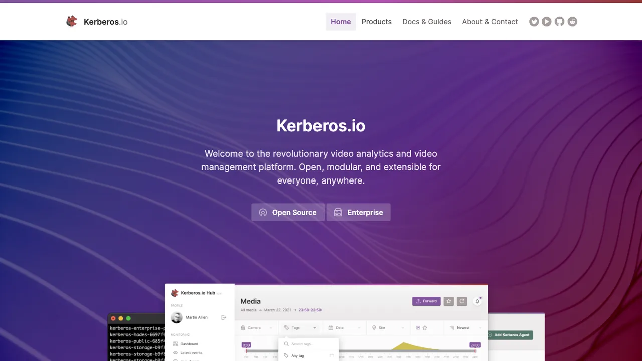 Kerberos Agent screenshot