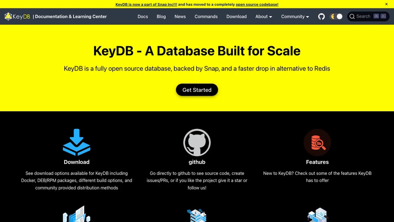 KeyDB screenshot