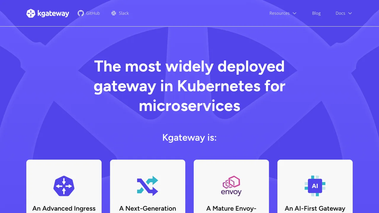 Kgateway screenshot