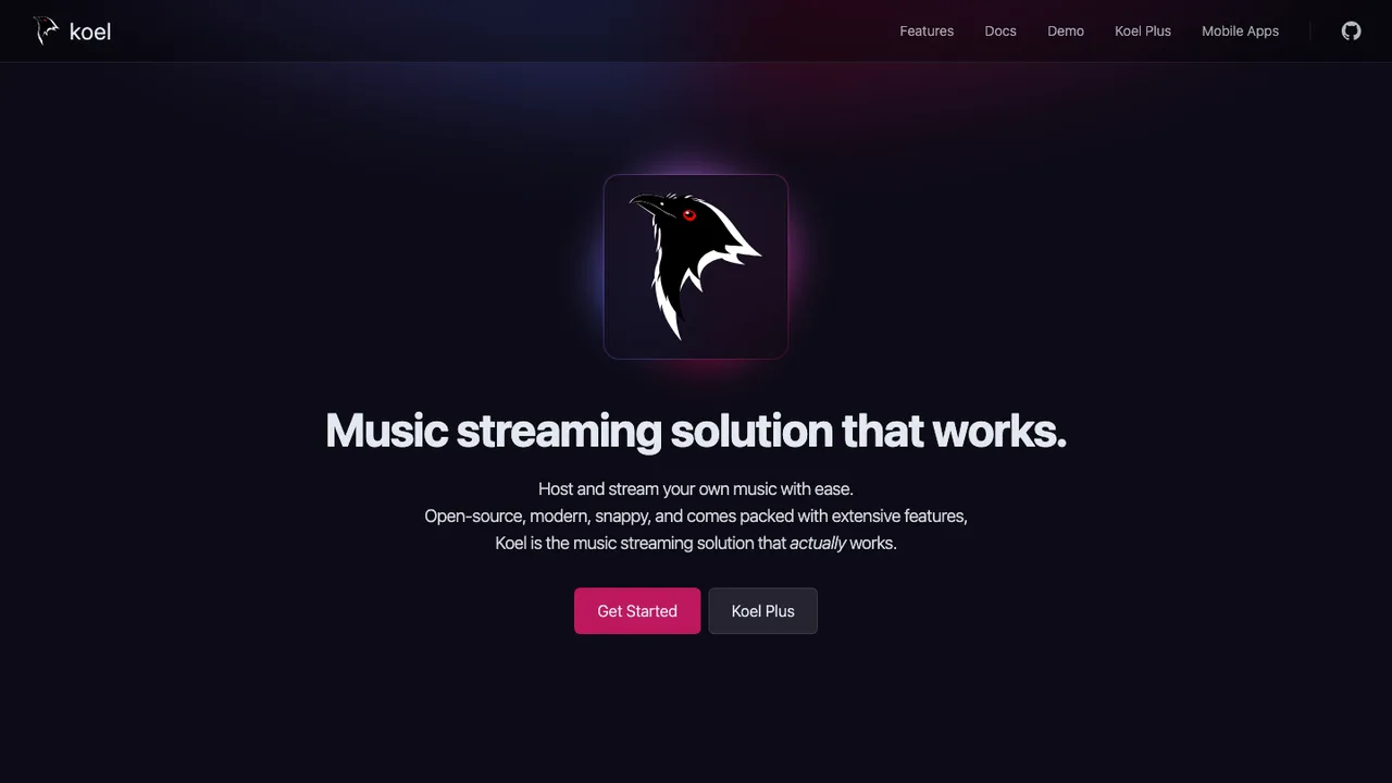 Koel screenshot