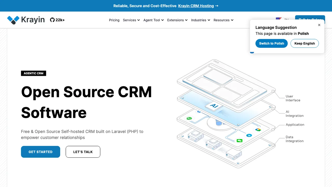 Krayin CRM screenshot