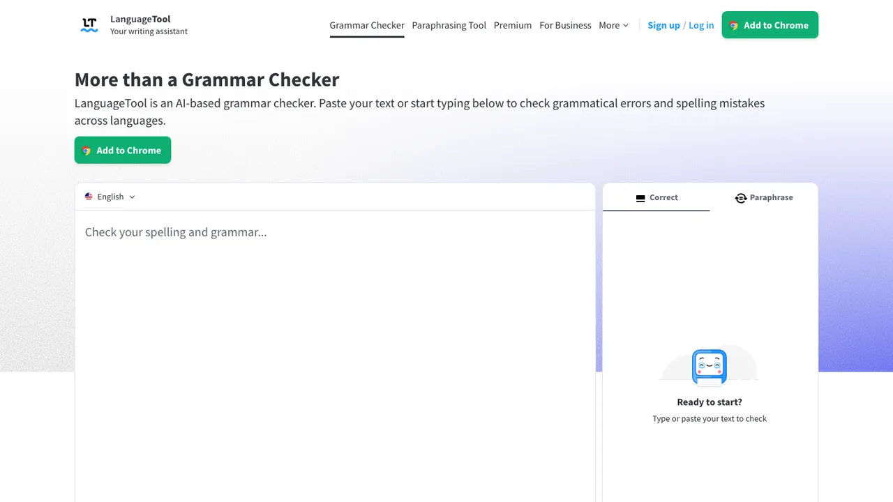 LanguageTool screenshot