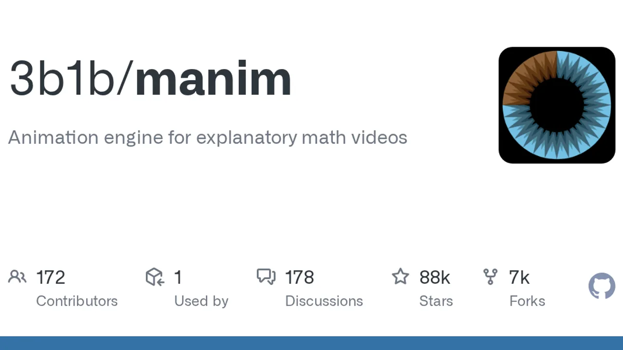 Manim screenshot