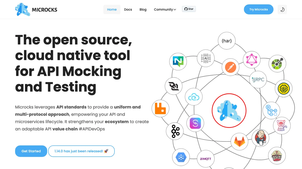 Microcks screenshot
