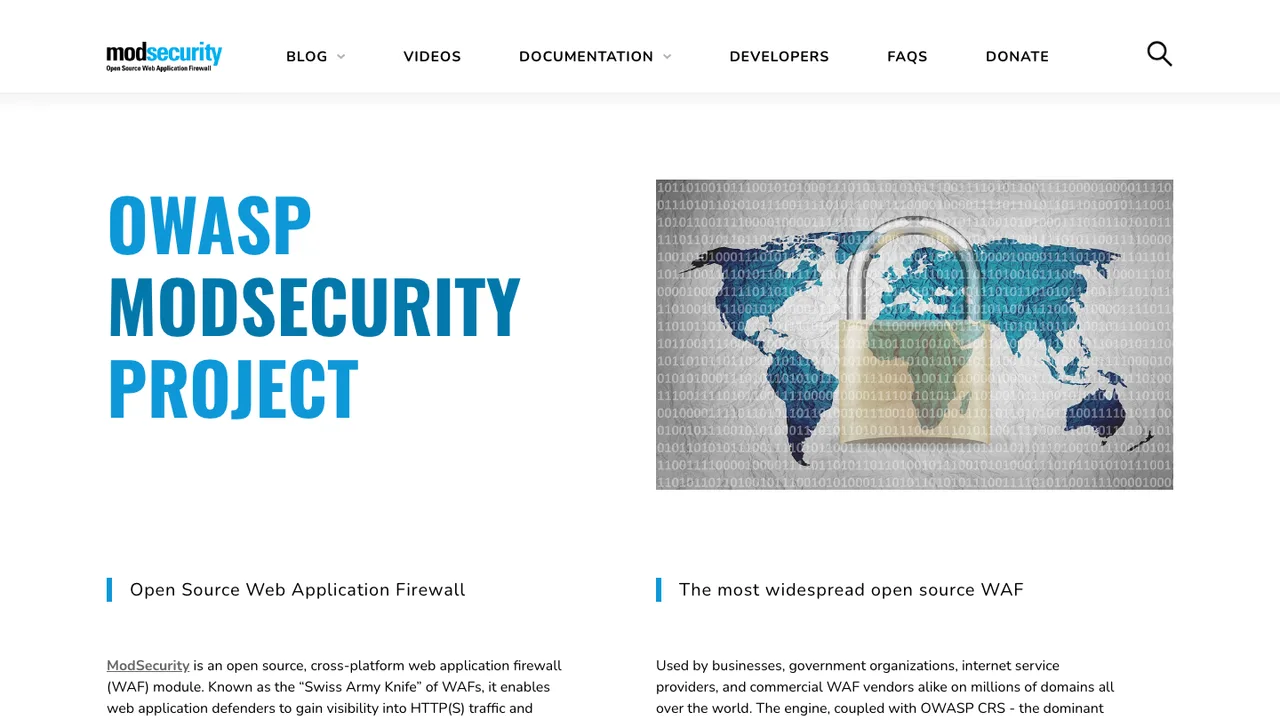 ModSecurity screenshot