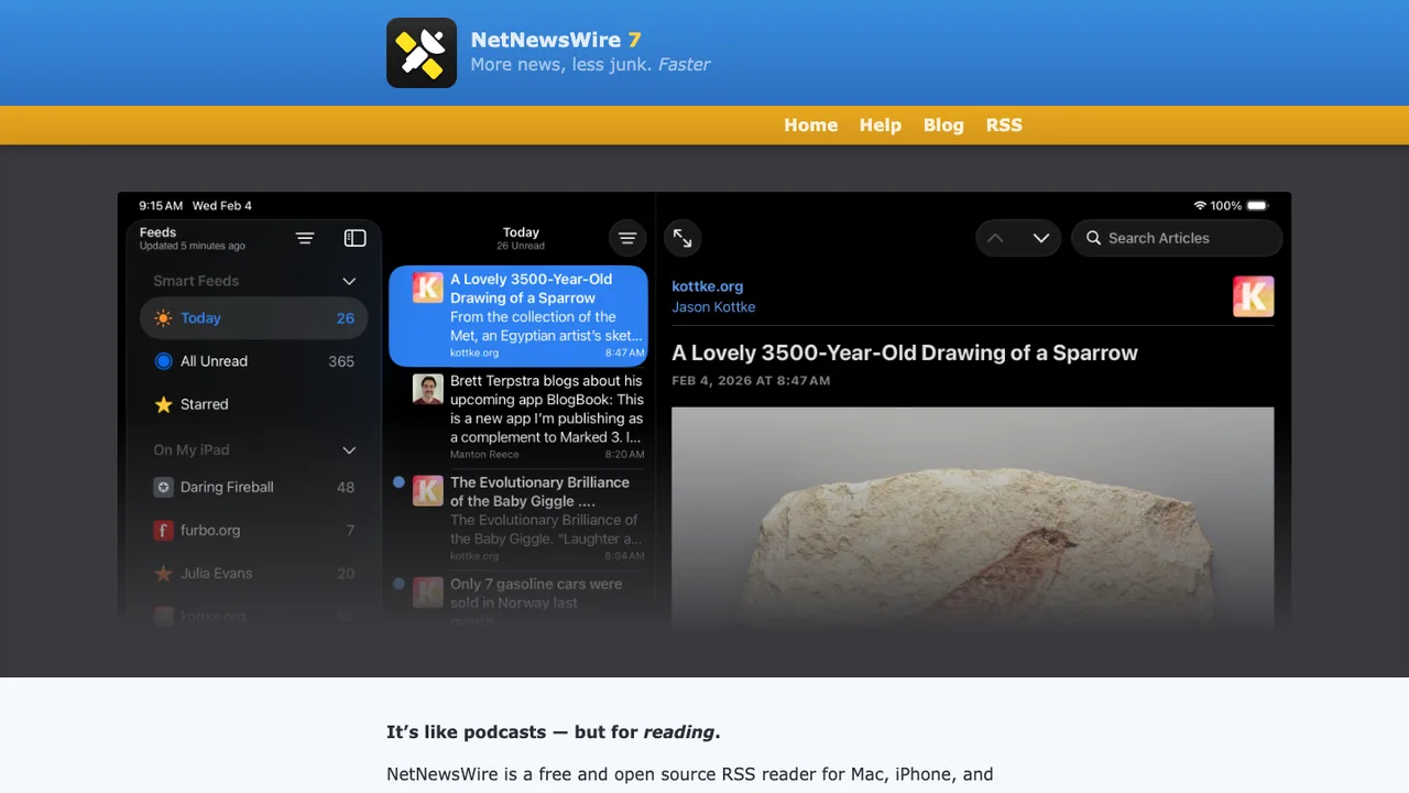 NetNewsWire screenshot