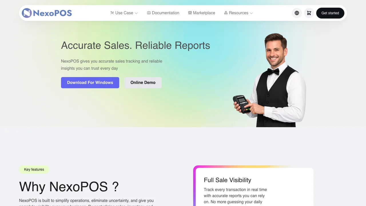 NexoPOS screenshot