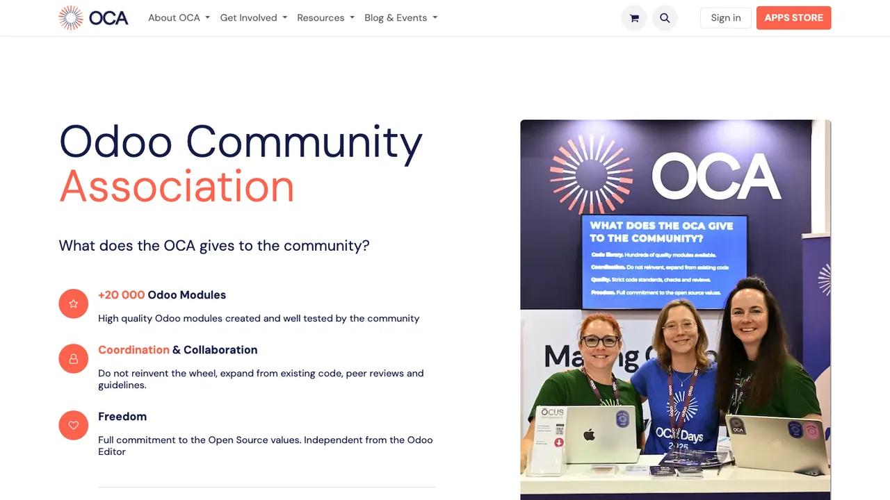 OCA Payroll screenshot