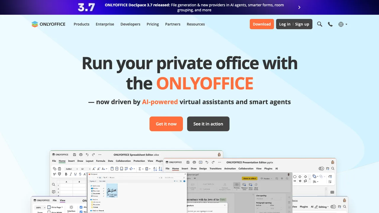ONLYOFFICE Docs screenshot