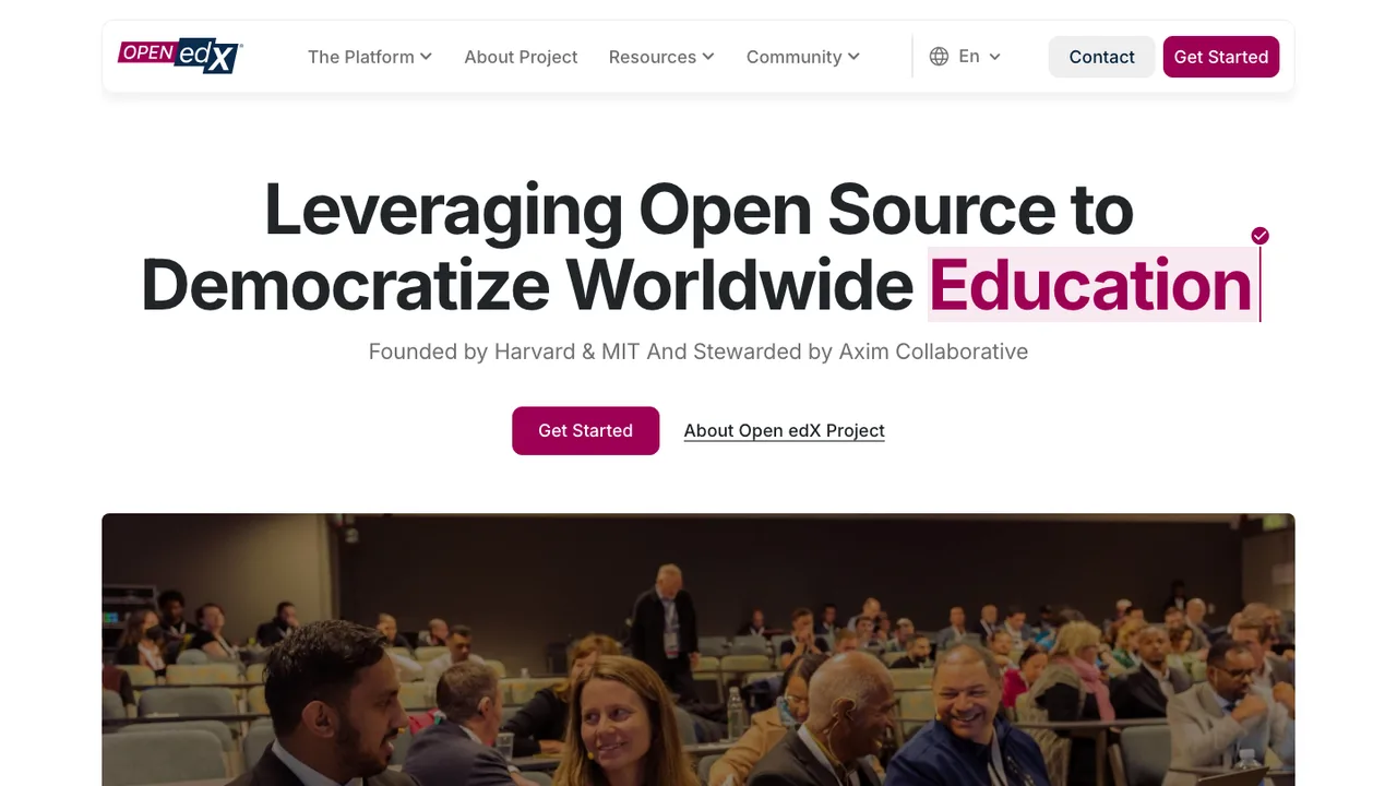 Open edX screenshot