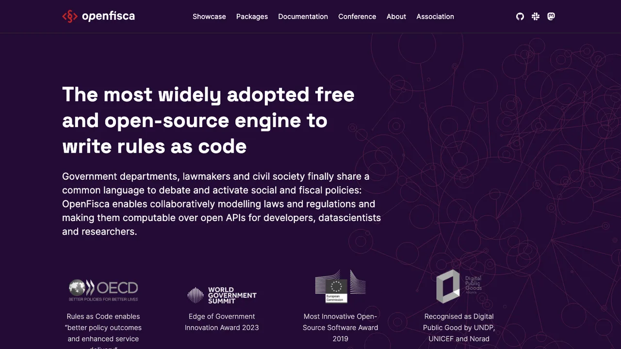 OpenFisca Core screenshot