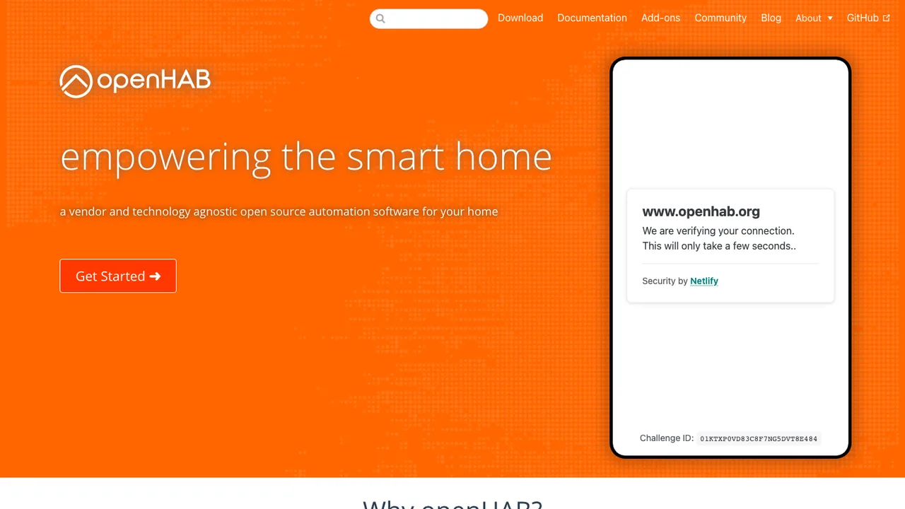 openHAB screenshot