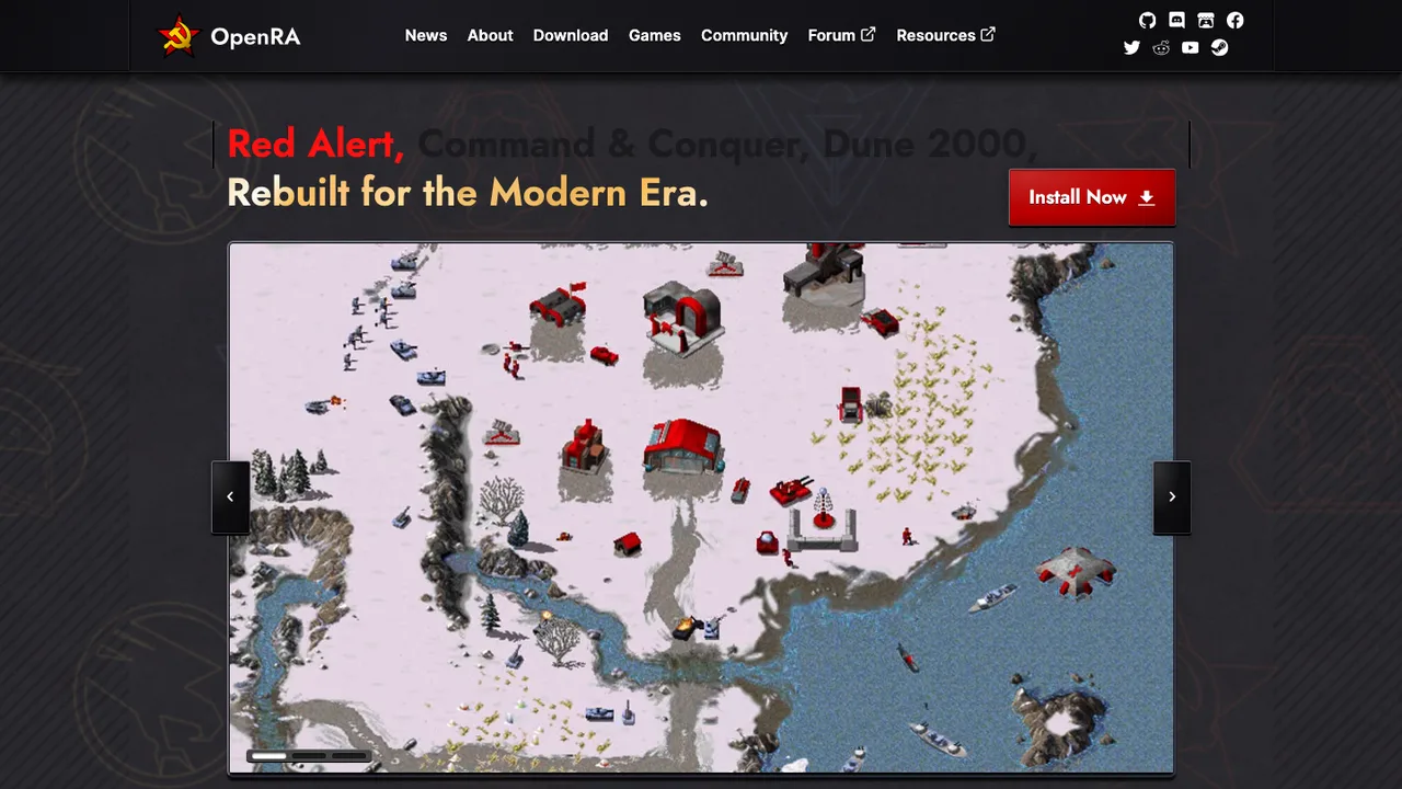 OpenRA screenshot