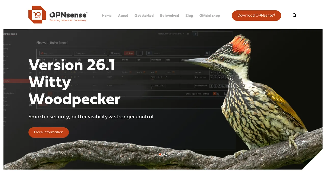 OPNsense screenshot